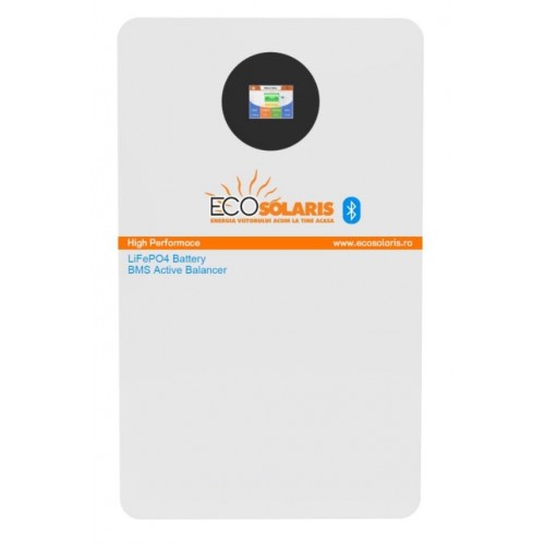 Baterie LiFePo4 51.2V EcoSolaris Gen 3 280Ah 14.33kWh - Panouri Fotovoltaice